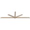Ekena Millwork Kennewick Smooth Timber Gable Bracket, Douglas Fir, 108"W x 31 1/2"H x 1 1/2"D x 3 1/2"F, 7/12 Pitch GBW108X31X0204KEN00SDF - alternate 5